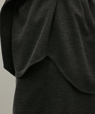 GRACE CONTINENTAL ジャージワークシャツ グレー