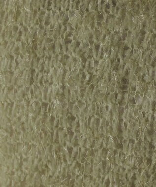 GRACE CONTINENTAL フィルムヤーンニットトップ ライトグリーン