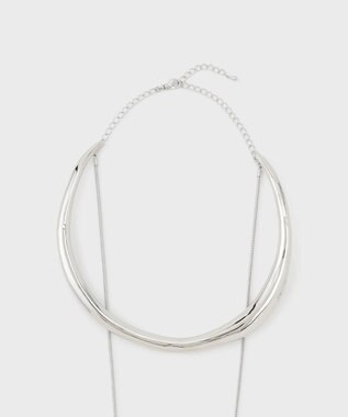 GRACE CONTINENTAL メタルボリュームチョーカー シルバー