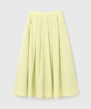 GRACE CONTINENTAL フレアタックスカート ライトグリーン