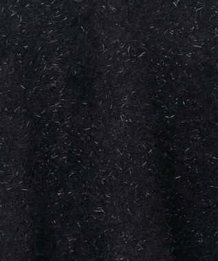 GRACE CONTINENTAL フェザーニットコンビトップ ブラック