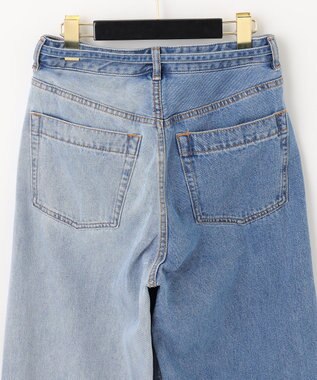 GRACE CONTINENTAL ワイドデニムパンツ バイカラー