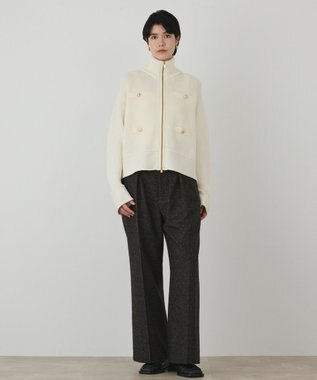 GRACE CONTINENTAL ドライバーズニットカーディガン キナリ