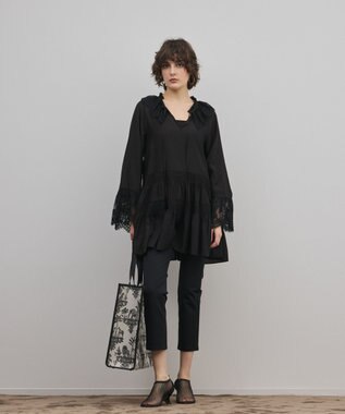 GRACE CONTINENTAL アニマルジャガードトートバッグ キナリ