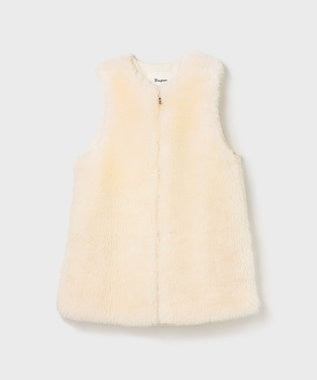 GRACE CONTINENTAL ウールボアコンビジレ キナリ