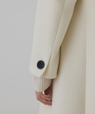 GRACE CONTINENTAL ショートビーバーロングコート キナリ