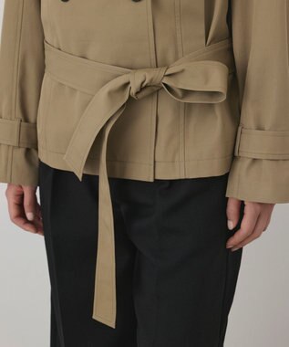 GRACE CONTINENTAL オーバーショートトレンチ ベージュ