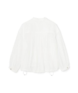 GRACE CONTINENTAL シアードレープブルゾン ホワイト