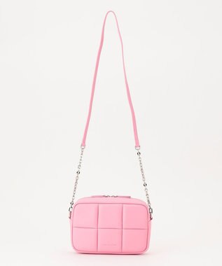 GRACE CONTINENTAL ADD CULUMN PUFF BAG ピンク