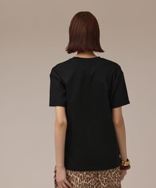 GRACE CONTINENTAL カットフォトTシャツ ブラック