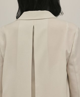 GRACE CONTINENTAL バックタックテーラードジャケット ベージュ