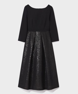 GRACE CONTINENTAL スパングルワンピース ブラック
