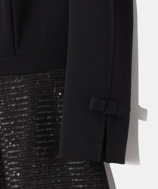 GRACE CONTINENTAL スパングルワンピース ブラック
