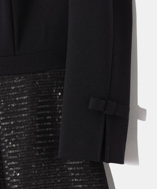 GRACE CONTINENTAL スパングルワンピース ブラック