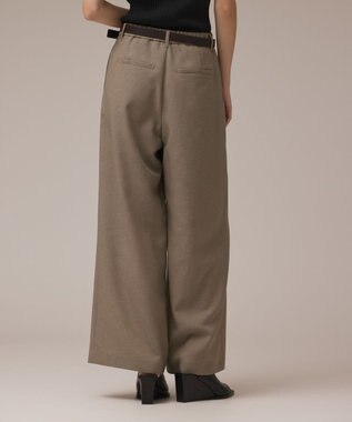 GRACE CONTINENTAL カラミタックワイドパンツ カーキ
