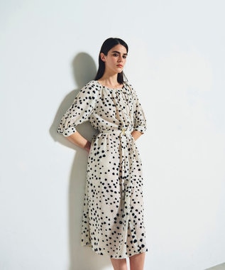 GRACE CONTINENTAL ランダムハートドレープワンピース キナリ