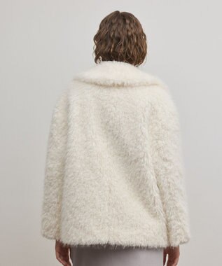 GRACE CONTINENTAL フェイクファーPコート キナリ