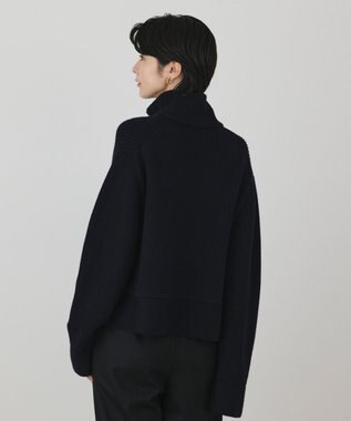 GRACE CONTINENTAL ドライバーズニットカーディガン ネイビー