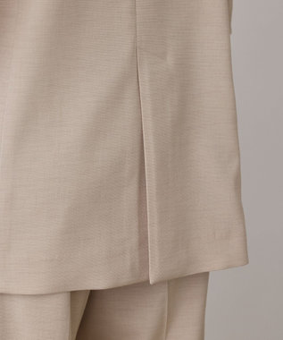 GRACE CONTINENTAL スラブストレッチテーラージャケット ベージュ