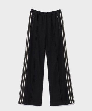 GRACE CONTINENTAL ウールジャージトラックパンツ ブラック