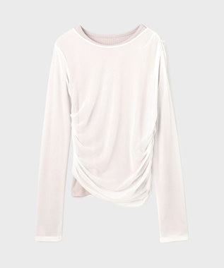 GRACE CONTINENTAL レイヤードカットトップ ホワイト