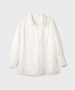 GRACE CONTINENTAL シアースキッパートップ ホワイト