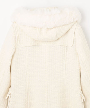 GRACE CONTINENTAL ファーフードダッフルコート キナリ