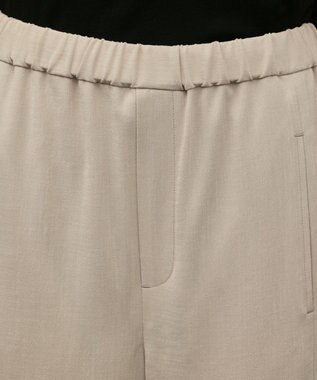 GRACE CONTINENTAL トリアセサイドラインパンツ ベージュ