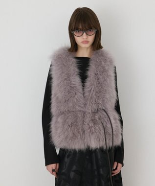 GRACE CONTINENTAL 【イベント店舗・ONLINE STORE先行アイテム】カシミヤファージレ