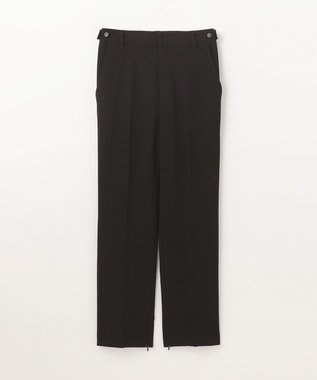 GRACE CONTINENTAL ダブルクロススリムパンツ ブラック