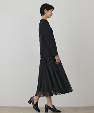 GRACE CONTINENTAL レースコンビワンピース ブラック