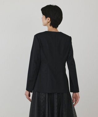 GRACE CONTINENTAL レースコンビワンピース ブラック