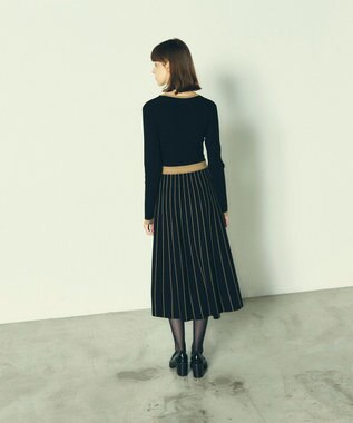 バイカラーニットワンピース / GRACE CONTINENTAL | GRACE