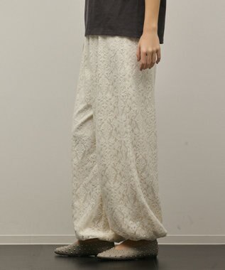 GRACE CONTINENTAL レースバルーンパンツ キナリ