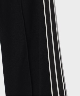 GRACE CONTINENTAL ウールジャージトラックパンツ ブラック