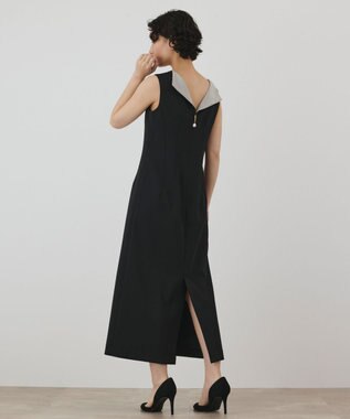 GRACE CONTINENTAL バックシャンワンピース ブラック