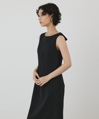 GRACE CONTINENTAL バックシャンワンピース ブラック