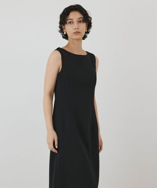 GRACE CONTINENTAL バックシャンワンピース ブラック