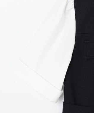 GRACE CONTINENTAL レイヤードコンビワンピース ブラック