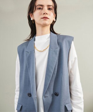 テーラードロングジレコート / GRACE CONTINENTAL | GRACE CONTINENTAL グレースコンチネンタル 通販