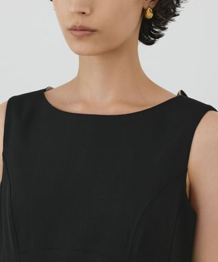 GRACE CONTINENTAL バックシャンワンピース ブラック