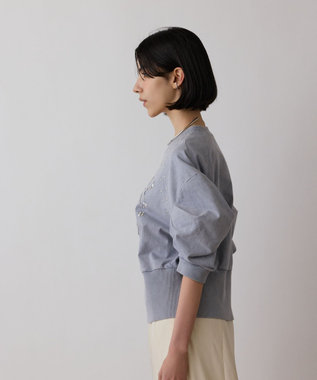 GRACE CONTINENTAL ピグメントショートトップ ブルー