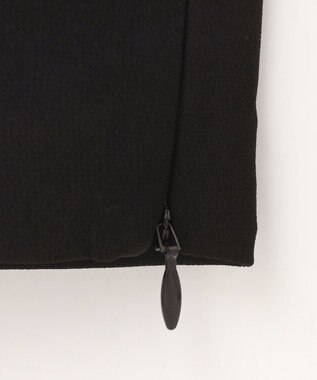 GRACE CONTINENTAL ダブルクロススリムパンツ ブラック