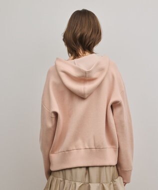 GRACE CONTINENTAL フォルムニットパーカー ピンク