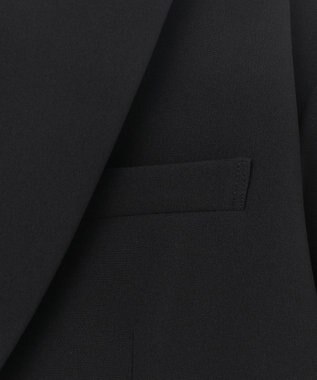 GRACE CONTINENTAL トリアセオーバーサイズジャケット ブラック