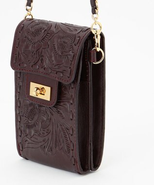 GRACE CONTINENTAL ChainMiniBag ボルドー