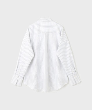 GRACE CONTINENTAL チュールレイヤードシャツ ホワイト