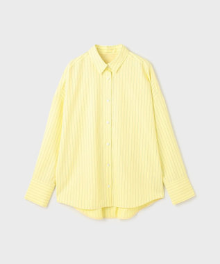 GRACE CONTINENTAL チュールレイヤードシャツ イエロー