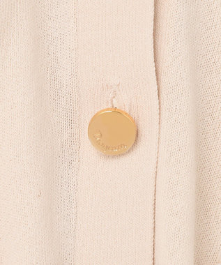 GRACE CONTINENTAL ルーズVネックニットカーディガン キナリ