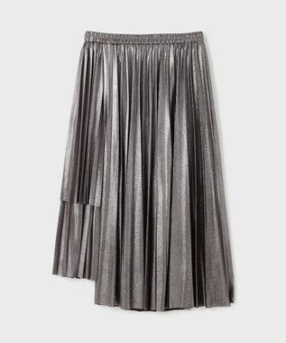 GRACE CONTINENTAL ジャージレイヤースカート ブラウン